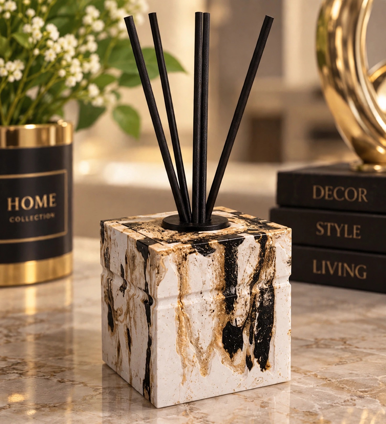 Forever Lit Reed Diffuser + Vessel by Forever Lit Candles